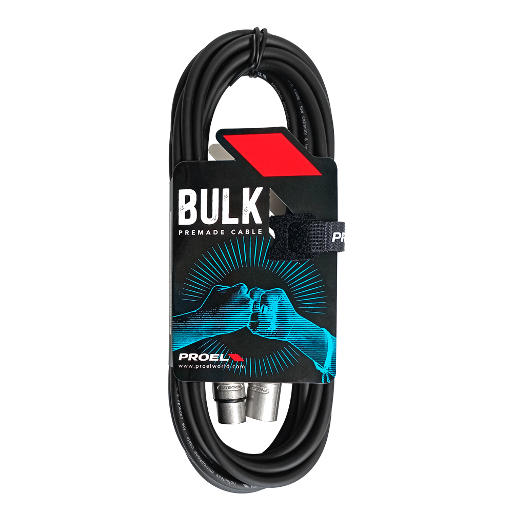 Cable Para Micrófono Plug XLR A Jack XLR 6M PROEL BULK250LU6
