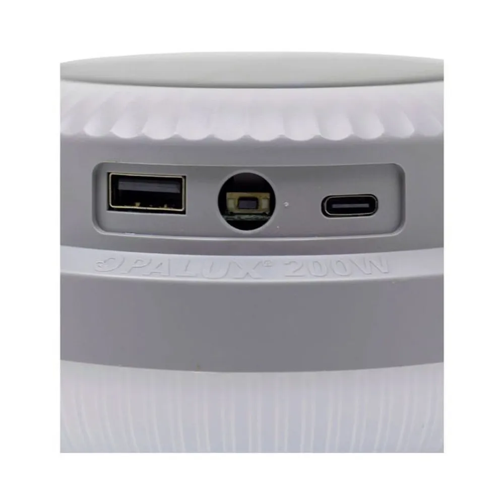 Lampara portatil recargable 200W solar OP-FD200W
