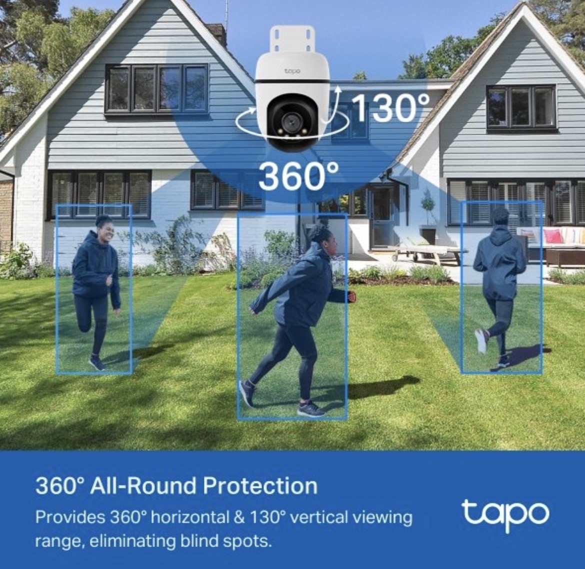 Cámara de vigilancia Wifi 360 Tapo C500