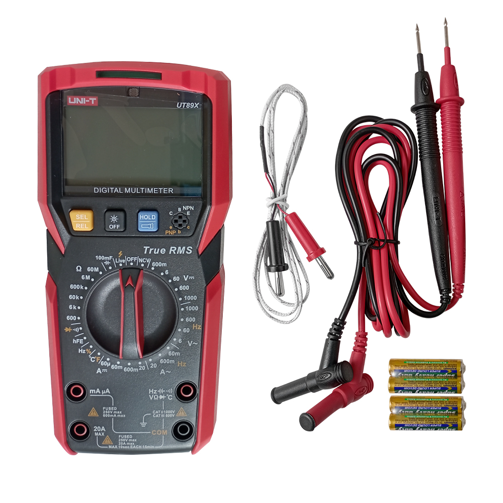 Multímetro Digital Profesional True RMS UNI-T UT-89X