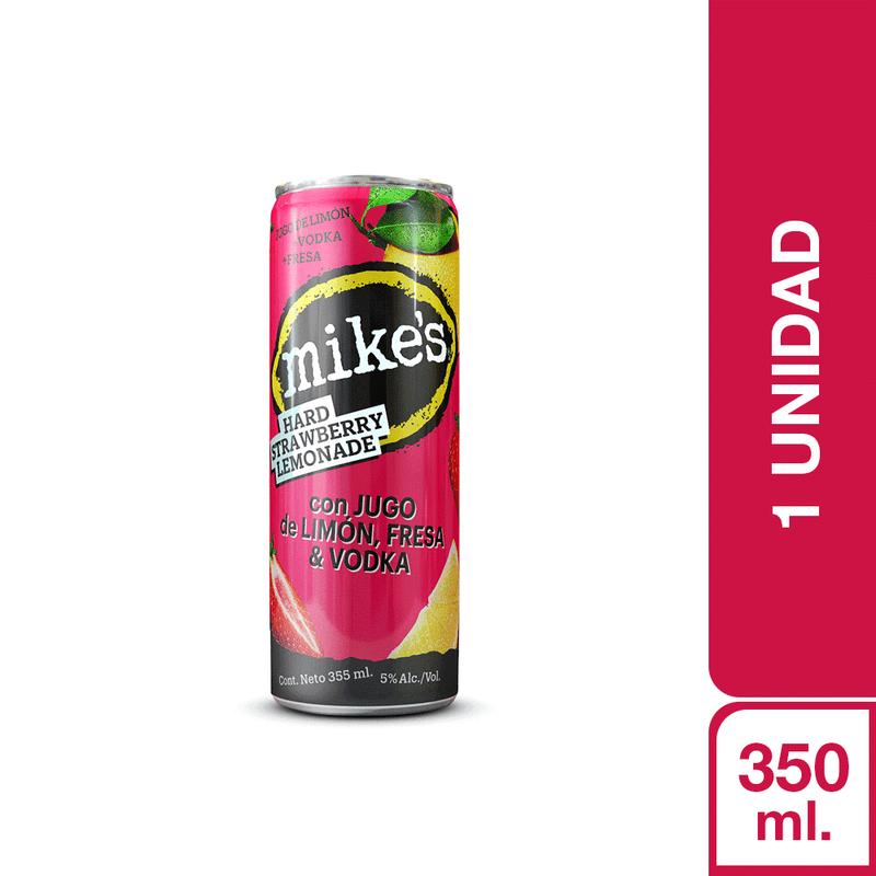 Mike´s Hard Lemonada Fresa lata 355 ml