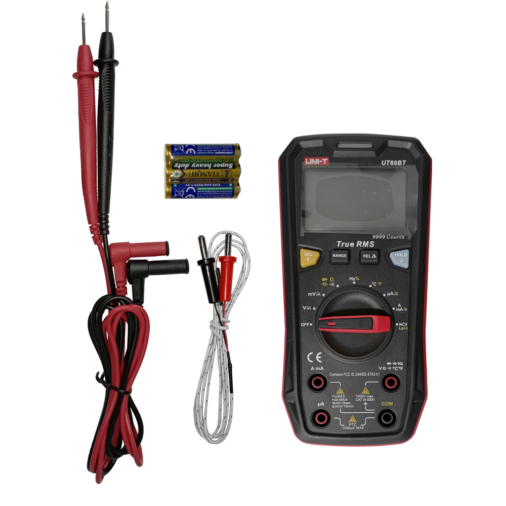 Multímetro Digital True RMS UNI-T UT-60BT con Bluetooth