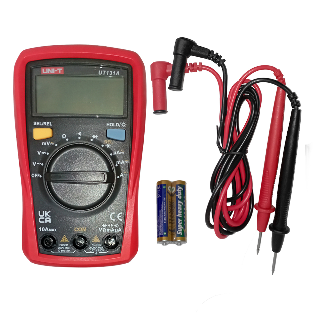 Multímetro Digital Autorango UNI-T UT-131A (Resistente a Caídas)