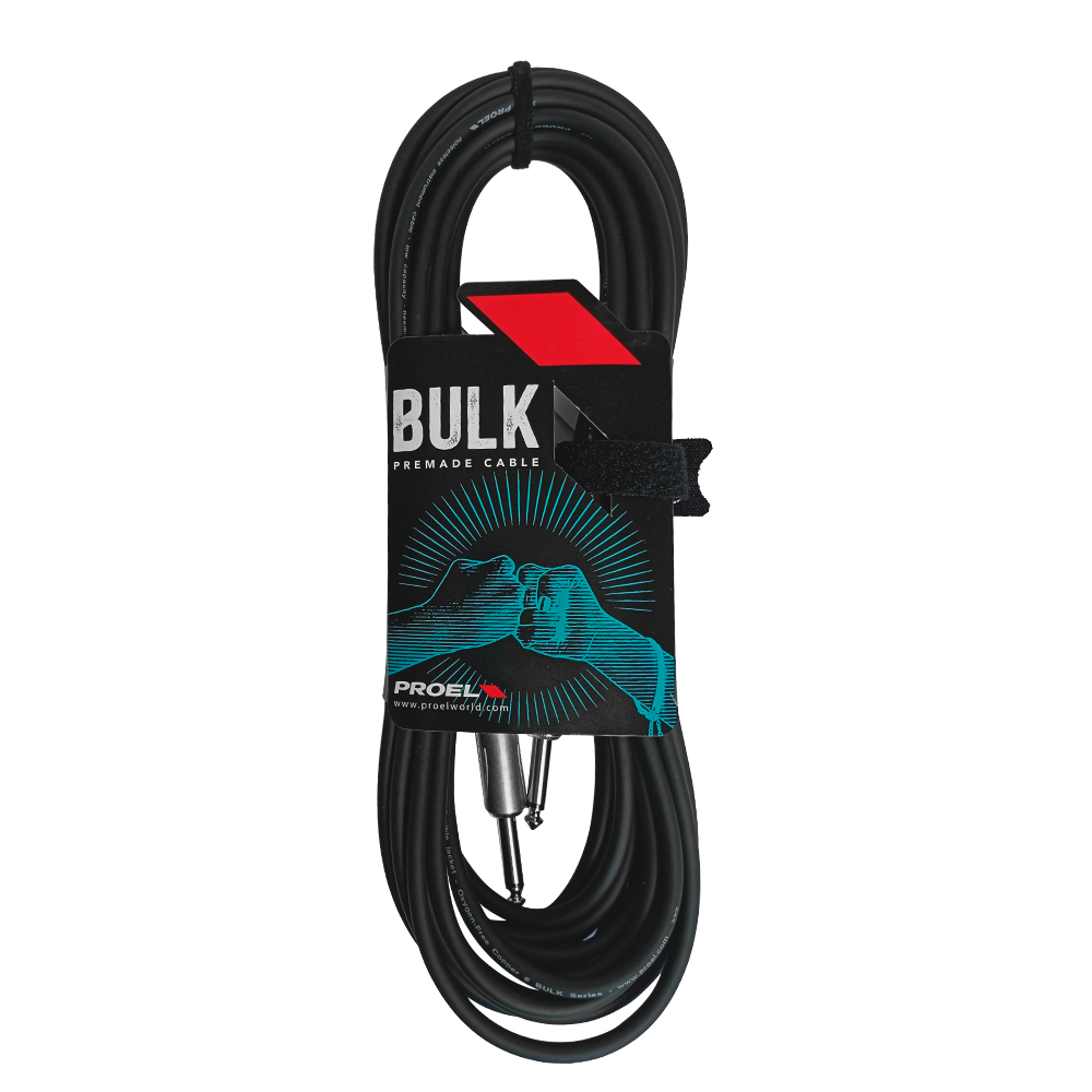 Cable Plug Mono 6.3MM A Plug Mono 6.3MM 10M PROEL BULK100LU10