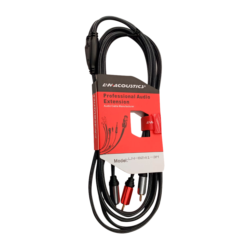 Cable 2x1 5M L&N ACOUSTICS LN-8241-5M