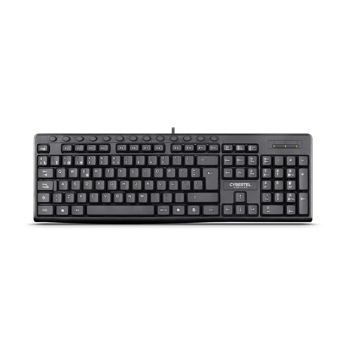 Kit de Teclado y Mouse Cybertel CYB T109