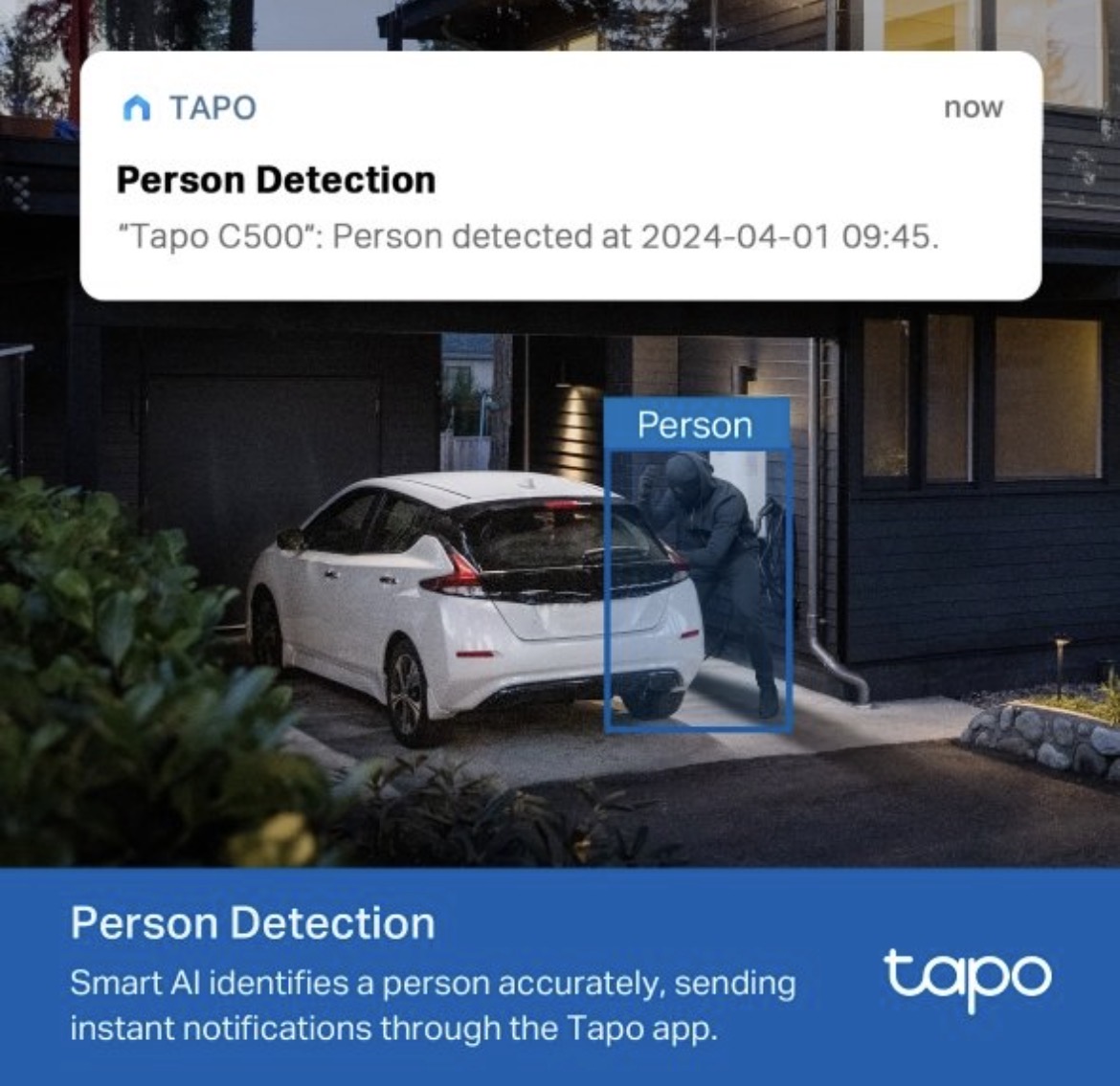 Cámara de vigilancia Wifi 360 Tapo C500