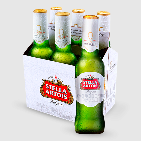 Six pack Stella Artois 330 ml
